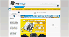 Desktop Screenshot of e-shopdiscount.net